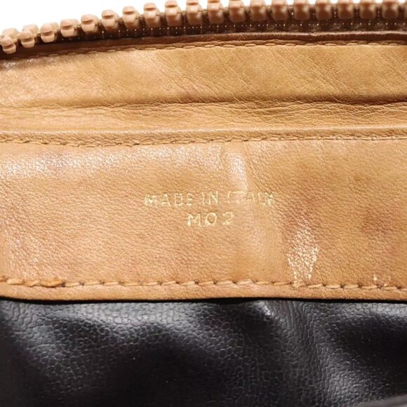 CELINE Macadam Canvas Shoulder Bag Beige Authentic - Picture 13 of 16